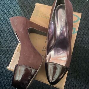 Roper Brown and Black Women's Heels